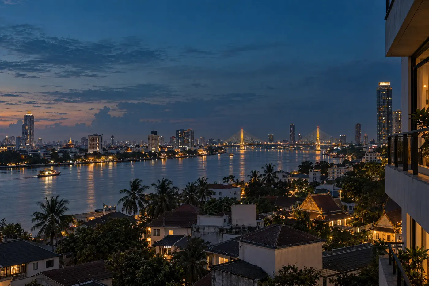Sông Hàn at dusk, Đà Nẵng